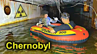 Found a flooded BUNKER under the Chernobyl Reactor  ☢️☢️☢️