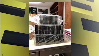 Drug Bust, 1,000 Boxs of Vaping Cartridges