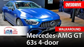 Mercedes-AMG GT 63s 4-door walkaround review | Auto Expo 2020 | OVERDRIVE
