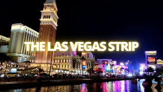 Exploring The Las Vegas Strip in Las Vegas, Nevada USA Evening Walking Tour #lasvegasstrip #thestrip