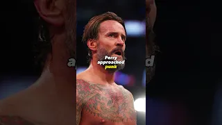 CM Punk And Jack Perry Get Into A Fight During All In 😳 #shorts #cmpunk #aew