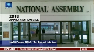 Senate Approves Record NGN9.12Trn Budget