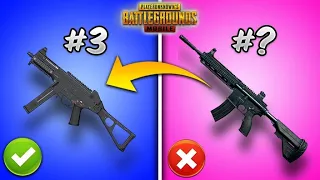 Top 10 Best Guns/Weapons in PUBG Mobile & BGMI (2022) New Tips and Tricks Guide/Tutorial❤❤February16
