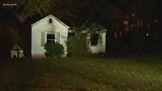 East Charlotte home goes up in flames