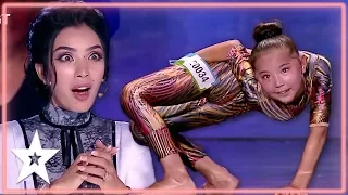 SHOCK! Youngest Contortionist Without Bones Surprises Judges | Kids Got Talent