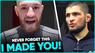 Conor McGregor reacts to Khabib OFFICIALLY RETIRING from MMA, Khabib releases statement, Dana White