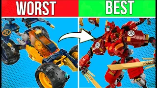 Ranking the LEGO Ninjago March 2024 Sets | (Worst to Best!)