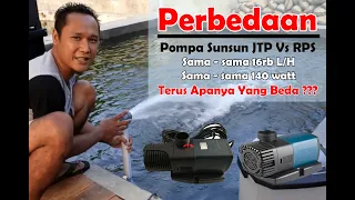 Review 🔴 Perbedaan Pompa Sunsun JTP 16.000 Dengan RPS 16.000‼️