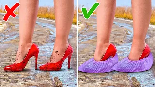 25+ Amazing Shoe Hacks And Foot Care Every Girl Should Know || GIRLS' PROBLEM