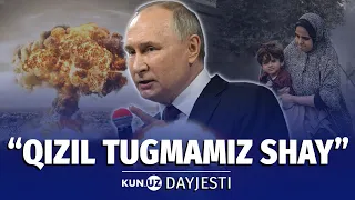 Putinning bayonotlari va G‘azoda otashkesim bo‘yicha yangiliklar — kun dayjesti