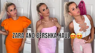 ZARA AND BERSHKA HOLIDAY TRY ON HAUL