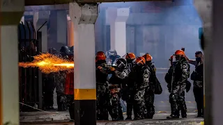 Protests erupt in Brazil after supermarket security guards beat Black man to death