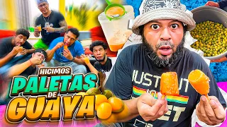 🔥Hemos CREADO LAS PALETAS DE GUAYA con JORJAIS 🔥| *Las probamos y el resultado fue MAGNIFICO*