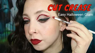 Trendy Halloween 'CUT' CREASE Makeup & SFX Tutorial; 31 Days of Halloween 2020