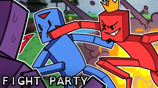 THIS GAME IS TOO MUCH FUN! | Fight Party (w/ Delirious & Rilla)