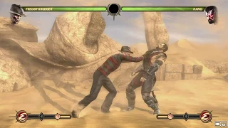 Mortal Kombat IX Freddy Krueger's Throw on All Characters PC 60FPS 1080p