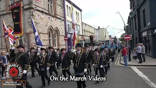 Belfast Royal Black Parade in Larne (Last Saturday) 2023