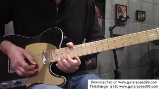 Tuto guitare - comment jouer le solo 3 de Shine On You Crazy Diamond (Pink Floyd)