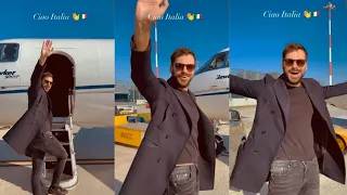 Stjepan Hauser Italia Ciao Just Arrived Safely In Italy In Private Aeroplane 2024