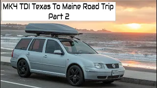 MK4 TDI Road Trip Texas to Maine Part 2