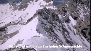 Besteigung Zugspitze von Ehrwald/Tirol, Juni 2014