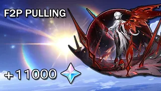 F2P Pulling for arlecchino and her weapon | 4.6 banner wishes | Genshin Impact |
