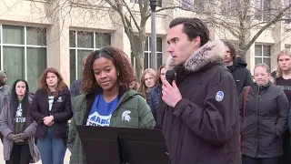 Activists call for change in Lansing one week after fatal MSU shooting