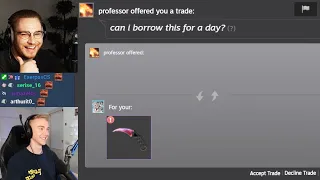 ohnepixel can't stop laughing at sparkles trade offers