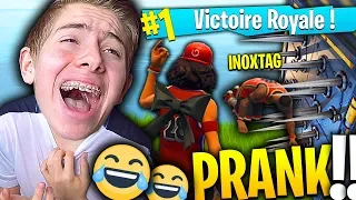 JE ME VENGE ENFIN DE TOUT LES PRANKS D'INOXTAG SUR FORTNITE BATTLE ROYALE !!!