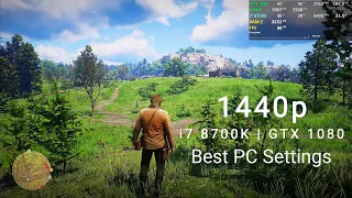 Red Dead Redemption 2 | 1440p | i7 8700K | GTX 1080 | Best PC Settings | PERFORMANCE TEST | GAMEPLAY