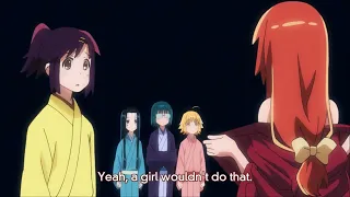 Joshiraku - Marii proves she's a girl