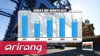 Korea grows 2.6% in 2015