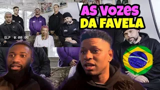 🇧🇷GRINGOS REAGEM A FAVELA 5 - ADL, Major RD, Mc Hariel, Marehal, Leci Brandão | QUE HIT 😭🥺