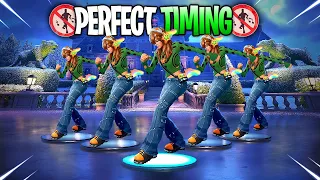 Fortnite - Perfect Timing Moments #86 (Jubi Slide, Rain Check, Interstellar Bass, Boo'd Up Groove)