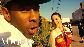 Kendall Jenner and Tyler, The Creator Take Over the Vogue Set | Vogue