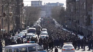 Thousands march in Armenia to demand PM's resignation | AFP