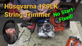 Husqvarna String Trimmer No Start-Fixed!