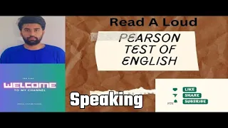 PTE Speaking: Read A Loud + Simple Method !