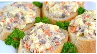 Ложная икра! Ложная икра из сельди и моркови. Паштет из селедки. Рыбный паштет для бутербродов.