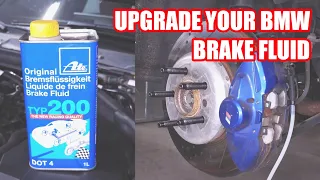 DIY Brake Fluid Flush for BMW F30 340i (All Brembo Brakes)
