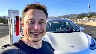 Tesla CEO Elon Musk Reveals INSANE NEW Features On The 2024 Tesla Model 3!
