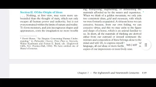 Origin of Ideas - David Hume/Unit 2/Fundamentals of Philosophy/Semester 2/DU