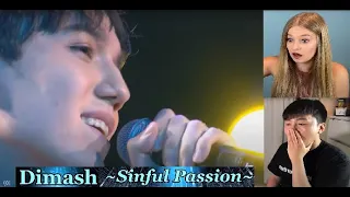 Dimash Kudaibergen~Sinful Passion~ Reactions│Димаш Кудайберген "Грешная Страсть" - Реакции.[Rus.sub]