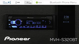 How To - Bluetooth Phone Menu - Pioneer Audio Receivers 2020