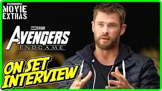 AVENGERS: ENDGAME | On-set Interview with Chris Hemsworth "Thor"