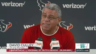 Texans Head Coach David Culley Makes Big Remarks on the Browns - Sports 4 CLE, 9/16/21