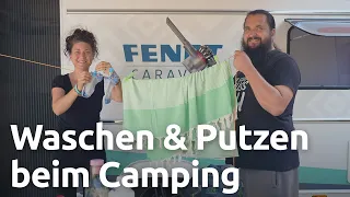 Wäsche waschen beim Camping | Wohnmobil & Wohnwagen innen reinigen | Körperpflege