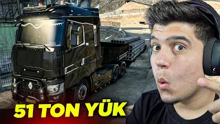 51 TON YÜK İLE KİRKENES MADEN YOLU!! | Euro Truck Simulator 2