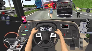 Long Road Bus Driver 🚍🎅 Bus Simulator : Ultimate Multiplayer! Bus Wheels Games Android