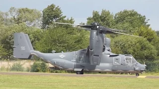 Bell-Boeing CV-22B Osprey US Air Force departure at RIAT 2016 AirShow